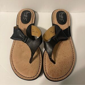 B.O.C. Women’s Black Thong Sandal Size 9M